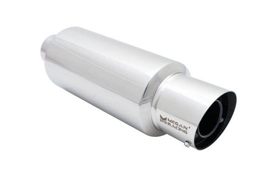 Megan Universal Exhaust Turbo M-GT Muffler w/silencer - 3in Dia / 4.5in Tip