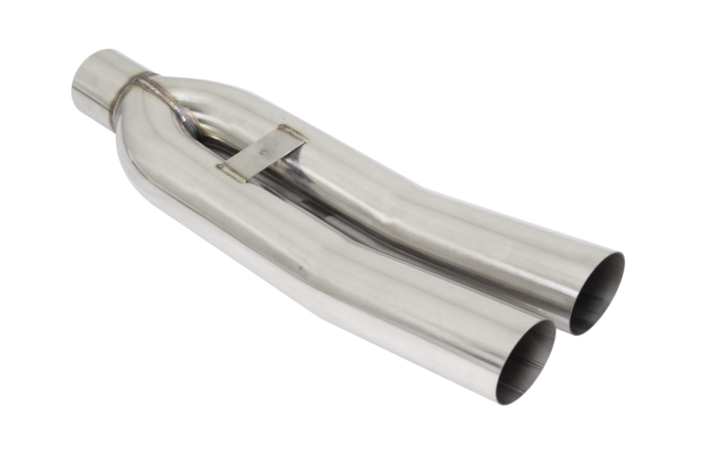 Megan 3in Universal Dual Blast Pipes Exhaust Angled Tip - Chrome