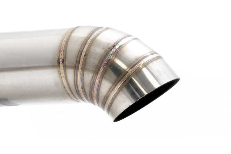 Megan Universal Dual Blast Pipes Exhaust Turn Down Tip - 3in to 4in