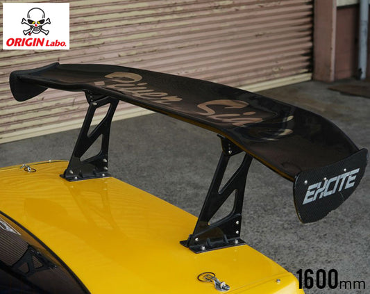 Origin 3D Type GT Trunk Wing - 1600mm – Carbon