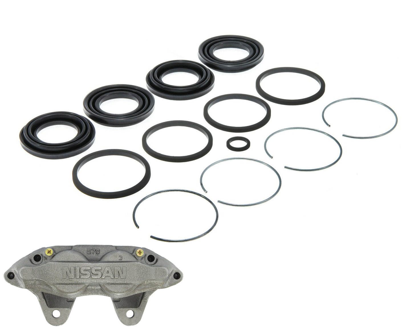 Centric Nissan Z32 300zx 40mm Front Caliper Rebuild Kit