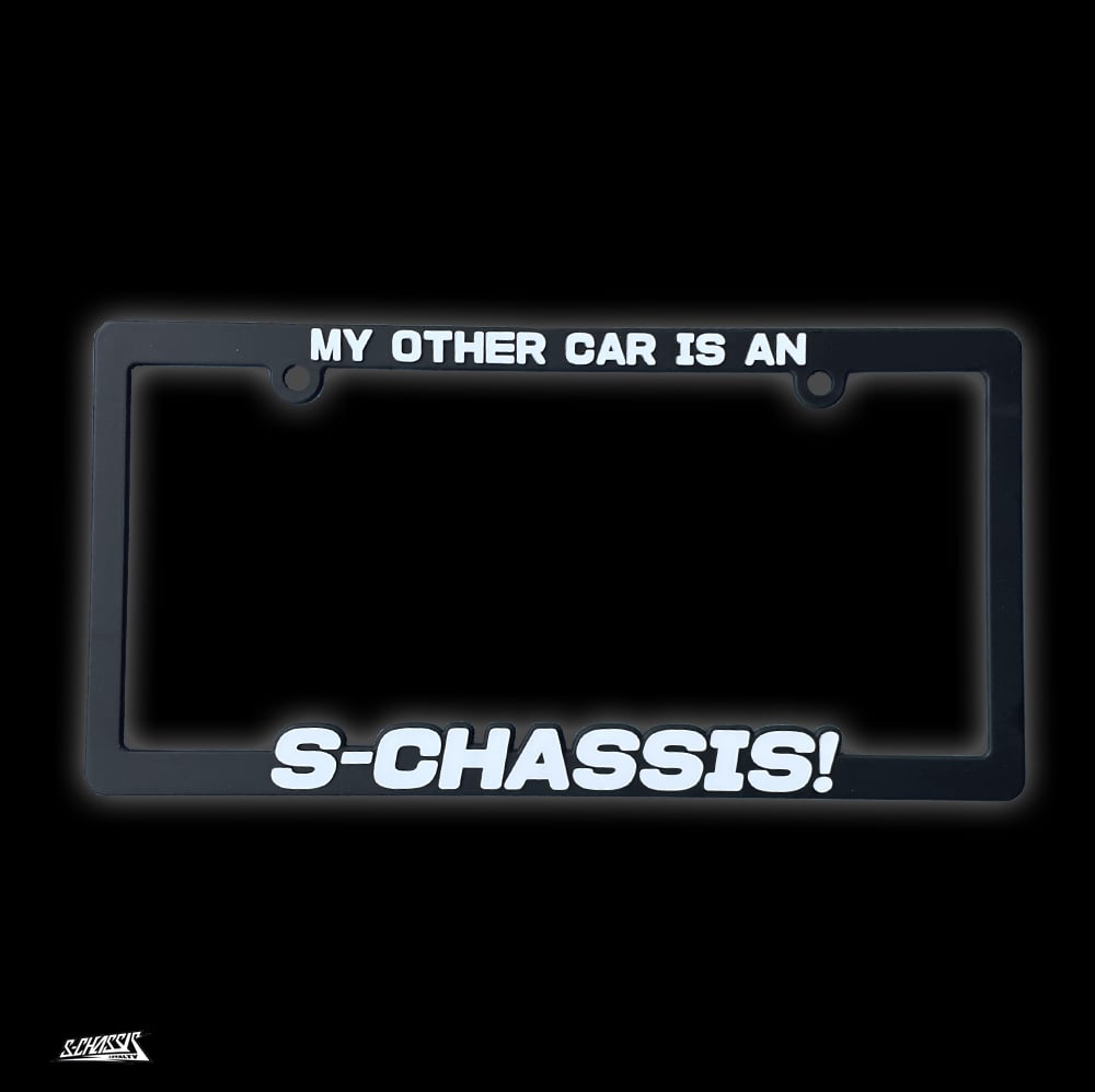 License Plate Frame (for your daily car)