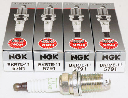 NGK BKR7E-11 V-Power Spark Plug 5791 - Pack/4