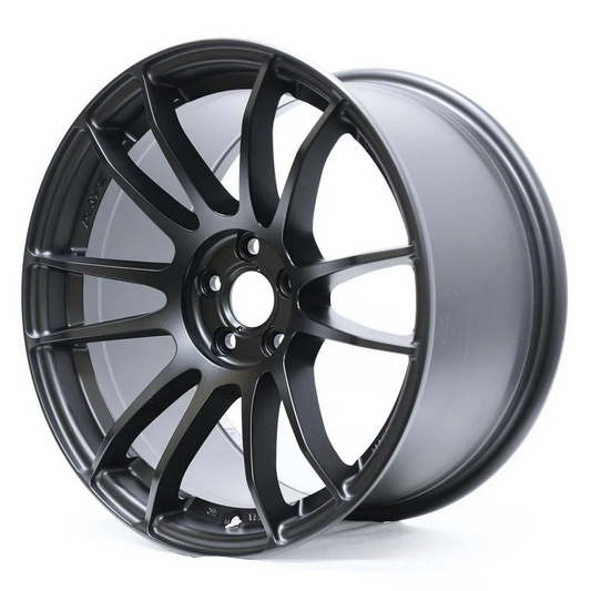 Gram Lights 57XTREME Spec-D 18x9.5 +38 - 5x114.3 - Semi Gloss Black Wheel