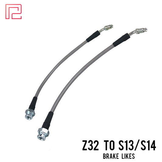 P2M 240SX to 300ZX Brake Lines Conversion S13/S14 - REAR