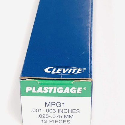 Clevite Plastigage Green .025 to .075mm  - 12 Pack