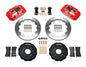 Wilwood Front Big Brake Kit 13.00in Slotted Red - 240SX S13 S14