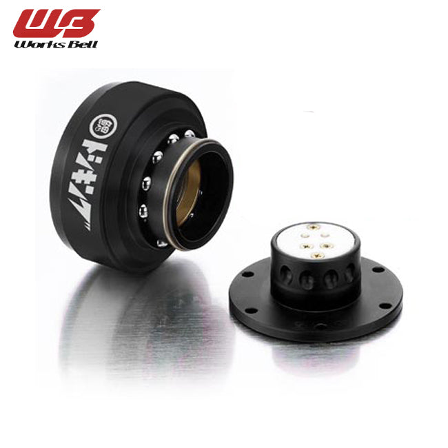 Works Bell Rapfix Steering Wheel Quick Release - Yoshioka Edition