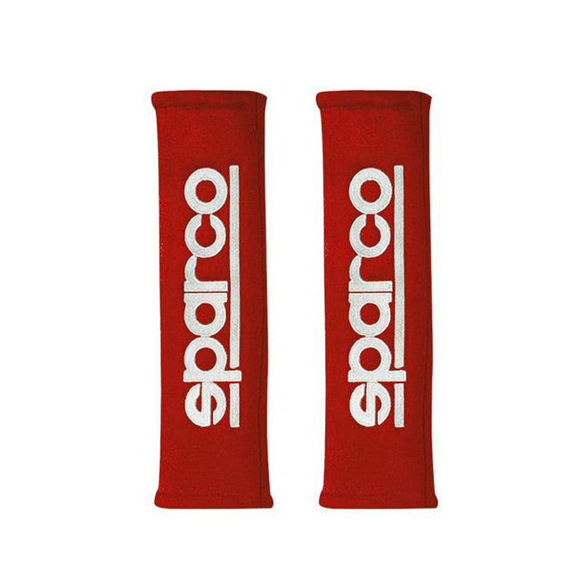 Sparco Belt Pad 2In Alcantara Red