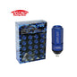 Project Kics Leggdura Racing Lug Nut 53mm Closed-End 16 Pcs + 4 Locks 12X1.25 Blue