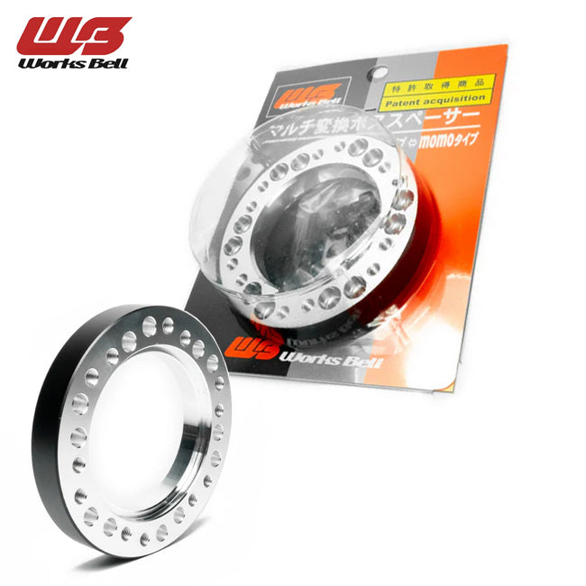 Works Bell Wheel Hub PCD Adapter from Nardi/Personal to Sparco/Momo