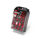 Project Kics 12x1.25 Red Leggdura Racing Lug Nuts (Laser Logo) - 20 PCS