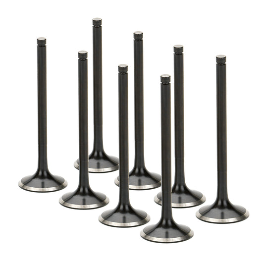 Supertech KA24DE Black Nitrided Exhaust Valve +0.5mm Oversize - Set/8