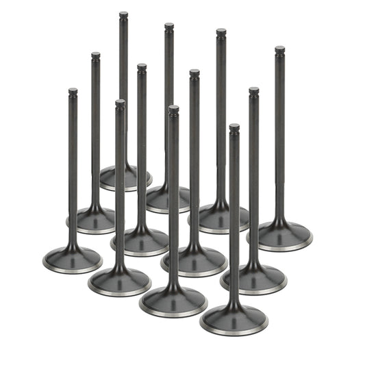 Supertech RB25 Black Nitrided Intake Valve +1mm Oversize - Set/12