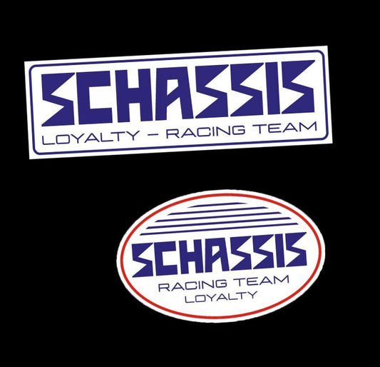 S-Chassis Old Logo Sticker (2-Pack)