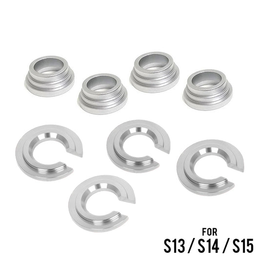 Aluminum Subframe Bushing Collars Inserts - 240sx S13 / S14 / S15