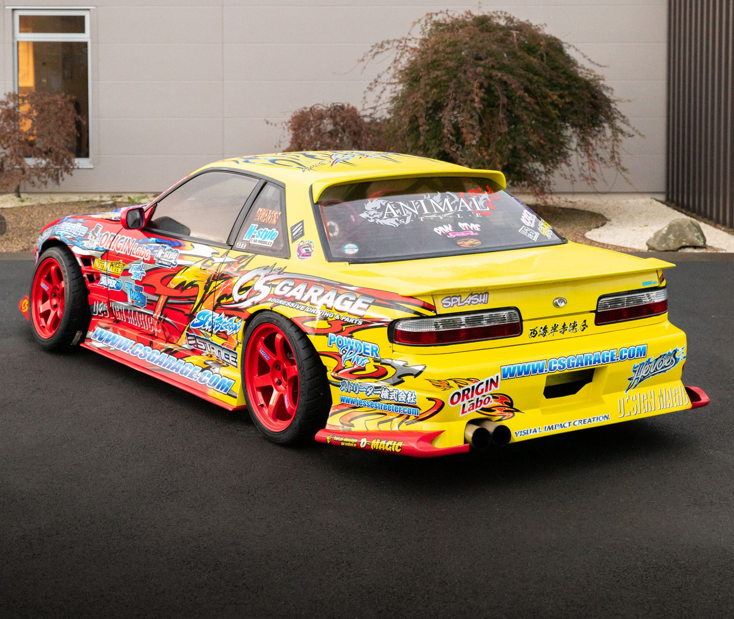 Origin Drift Line - Nissan S13 Silvia Rear Valances Under Panel